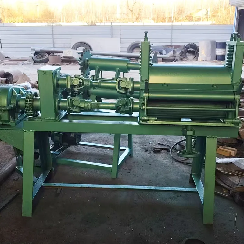 Machine voor het afvlakken van plaatwerk
